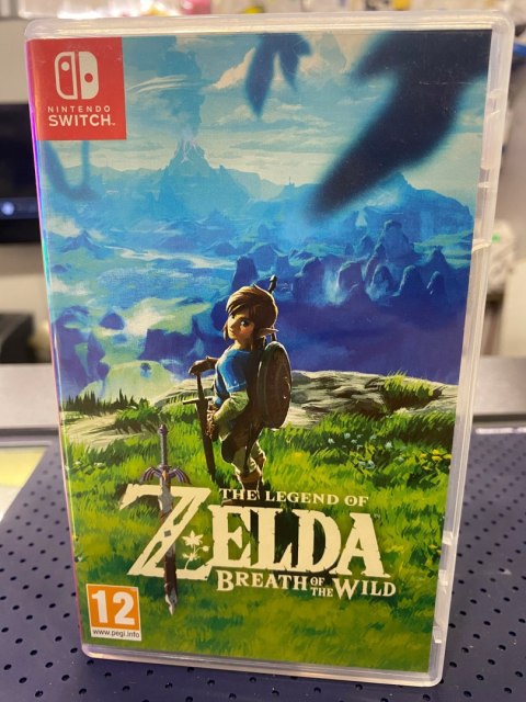 The Legend of Zelda: Breath of the Wild Nintendo Switch pudełkowa