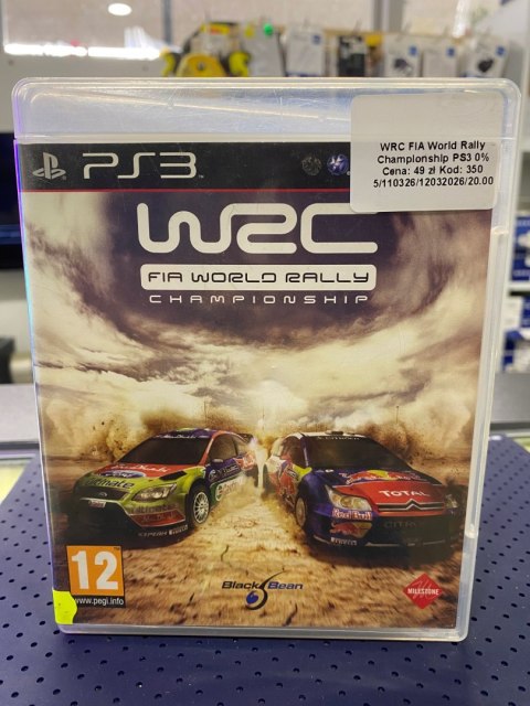 WRC: FIA World Rally Championship PlayStation 3 (PS3) pudełkowa
