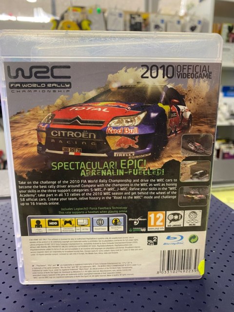 WRC: FIA World Rally Championship PlayStation 3 (PS3) pudełkowa
