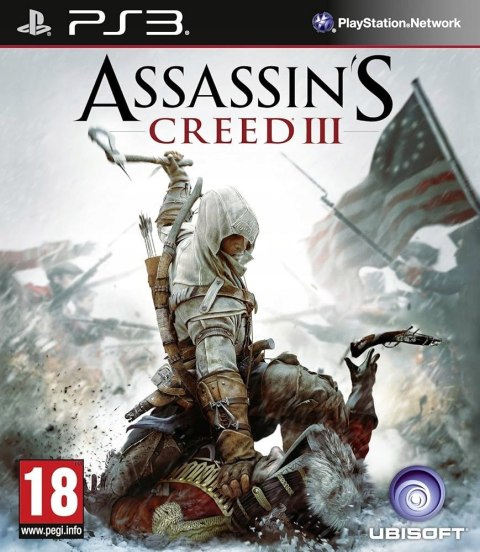 Assassin's Creed III PlayStation 3 (PS3) pudełkowa
