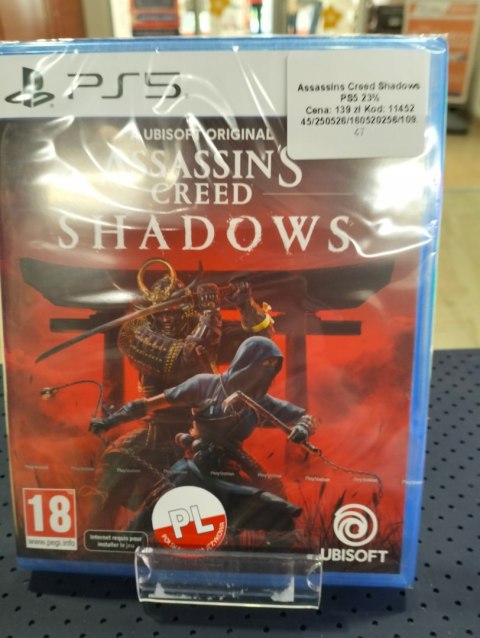 Assassin's Creed : Shadows PlayStation 5 (PS5) pudełkowa