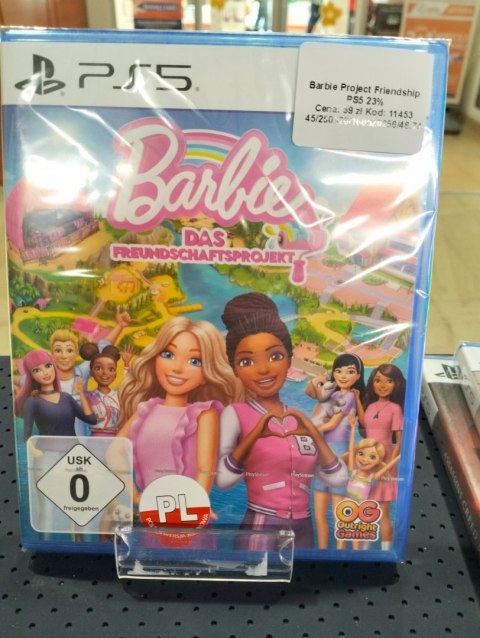 Barbie Project Friendship PlayStation 5 (PS5) pudełkowa