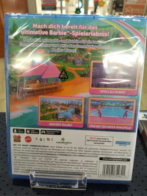 Barbie Project Friendship PlayStation 5 (PS5) pudełkowa