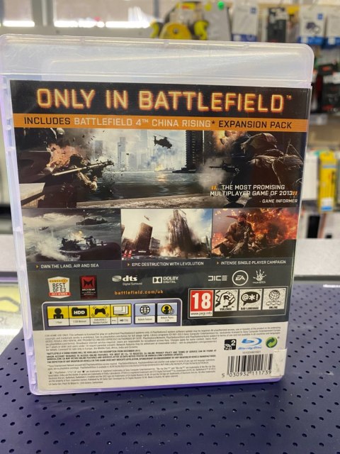 Battlefield 4 PlayStation 3 (PS3) pudełkowa