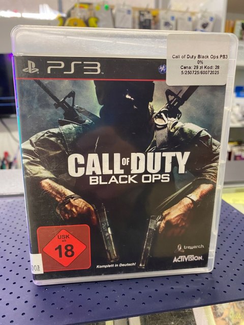 Call of Duty: Black Ops PlayStation 3 (PS3) pudełkowa