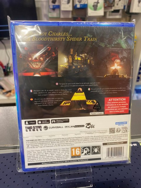 Choo-Choo Charles PlayStation 5 (PS5) pudełkowa