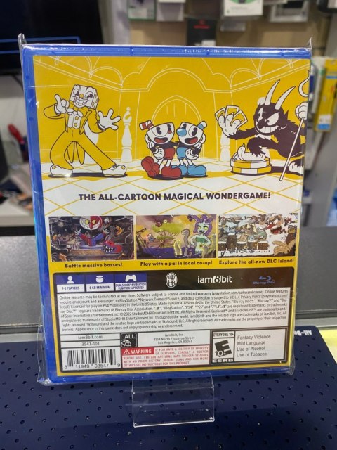 Cuphead Physical Edition (PS4) PlayStation 4 (PS4) pudełkowa