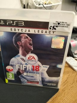 FIFA 18 Legacy Edition PlayStation 3 (PS3) pudełkowa