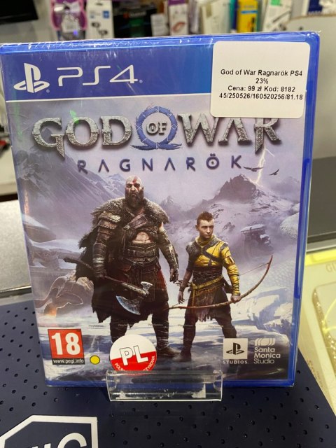 God of War Ragnarok PlayStation 4 (PS4) pudełkowa