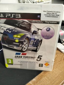 Gran Turismo 5 Academy Edition PlayStation 3 (PS3) pudełkowa