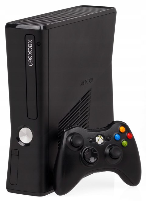 Konsola Microsoft Xbox 360 Slim 160GB Modowana RGH + Aurora czarny