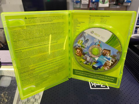 Minecraft Xbox 360 Pudełkowa