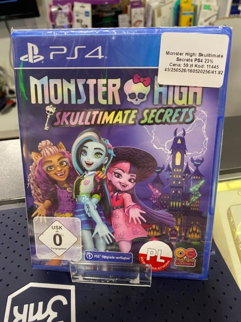 Monster High: Skulltimate Secrets PlayStation 4 (PS4) pudełkowa