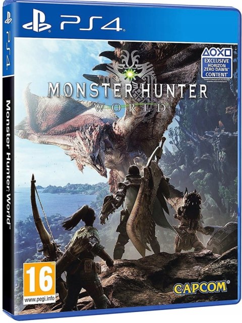 Monster Hunter World PlayStation 4 (PS4) pudełkowa
