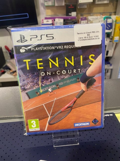 PS VR2: Tennis on Court PlayStation 5 (PS5) pudełkowa