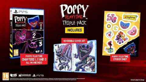 Poppy Playtime Triple Pack PlayStation 5 (PS5) pudełkowa
