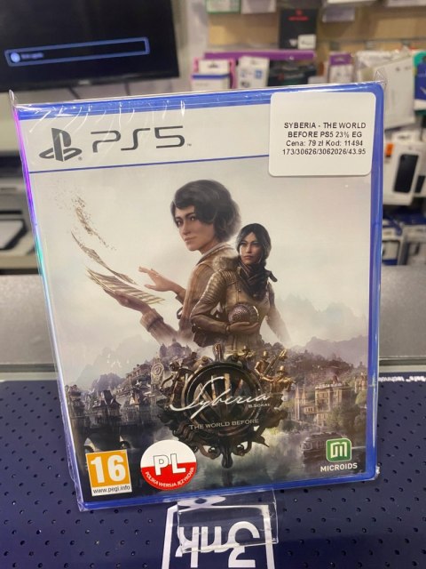 Syberia: The World Before PlayStation 5 (PS5) pudełkowa
