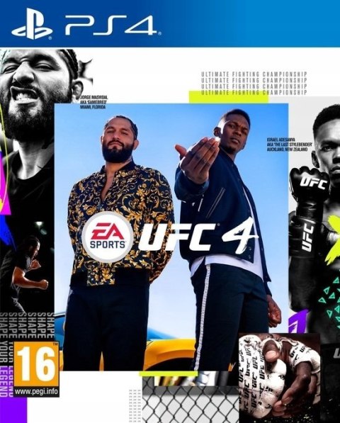 UFC 4 PlayStation 4 (PS4) pudełkowa