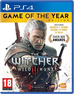 Wiedźmin III (3) Dziki Gon GOTY PlayStation 4 (PS4) pudełkowa