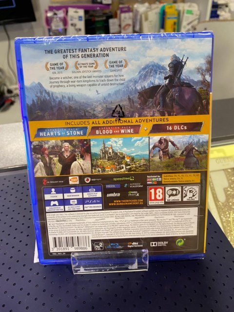 Wiedźmin III (3) Dziki Gon GOTY PlayStation 4 (PS4) pudełkowa