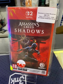Assassin's Creed: Shadows Nintendo Switch 2 pudełkowa