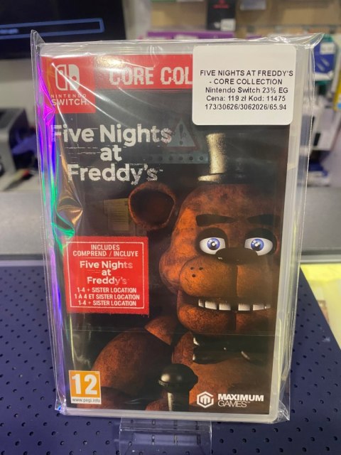Five Nights at Freddy's: Core Collection Nintendo Switch pudełkowa