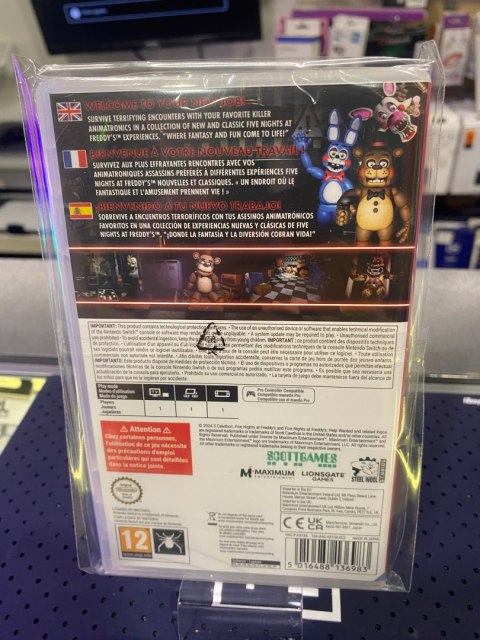 Five Nights at Freddy's Help Wanted Nintendo Switch pudełkowa