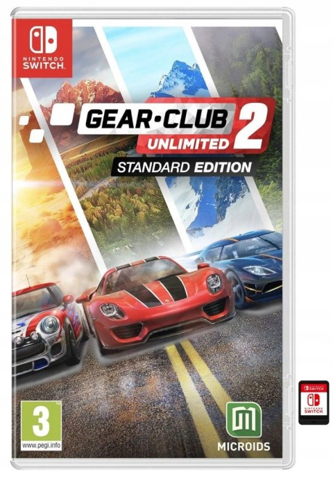 Gear Club Unlimited 2 Standard Edition Nintendo Switch pudełkowa