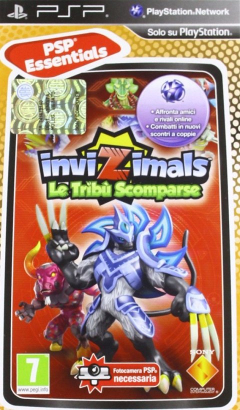 Invizimals Zaginione Plemiona PSP PlayStation Portable