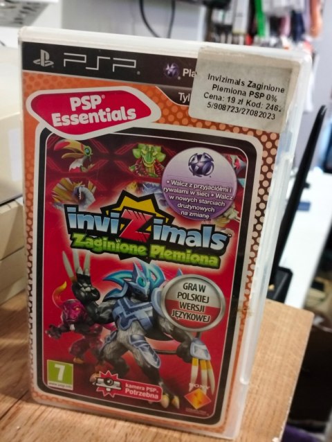 Invizimals Zaginione Plemiona PSP PlayStation Portable