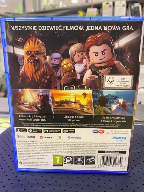LEGO Gwiezdne Wojny: Saga Skywalkerów PlayStation 5 (PS5) pudełkowa