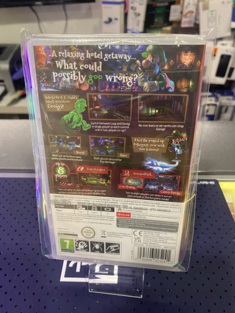 Luigis Mansion 3 Nintendo Switch pudełkowa