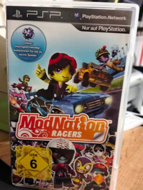 Modnation Racers PSP Używana PlayStation Portable (PSP) pudełkowa