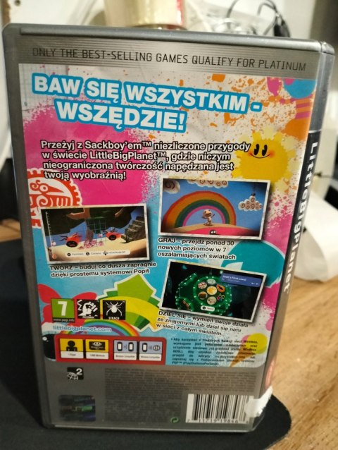 LITTLE BIG PLANET PlayStation Portable (PSP) pudełkowa