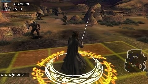 THE LORD OF THE RINGS TACTICS PlayStation Portable (PSP) pudełkowa