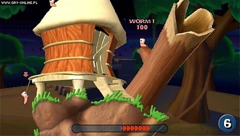 Worms. Open Warfare PlayStation Portable (PSP) pudełkowa