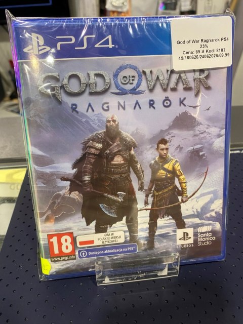 God of War: Ragnarok PlayStation 4 (PS4) pudełkowa