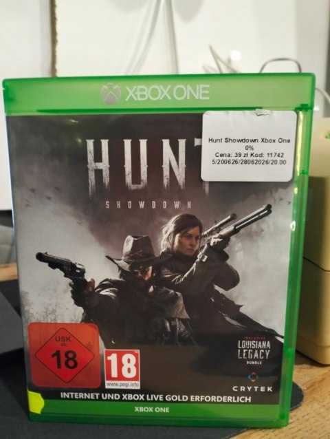 HUNT SHOWDOWN Xbox One pudełkowa