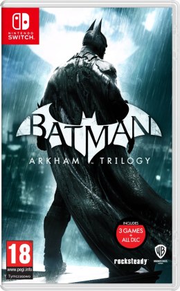 Batman Arkham Trilogy Nintendo Switch pudełkowa