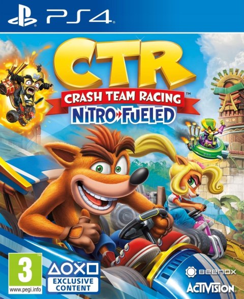 Crash Team Racing Nitro-Fueled PlayStation 4 (PS4) pudełkowa
