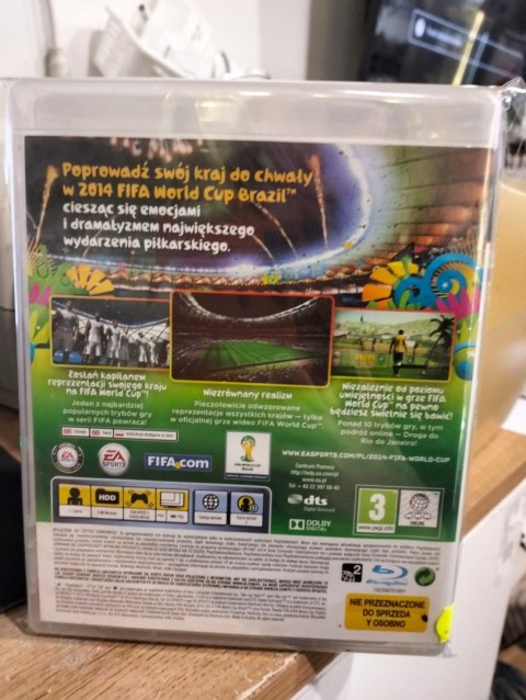 FIFA World Cup Brazil 2014 PS3 PlayStation 3 (PS3) pudełkowa