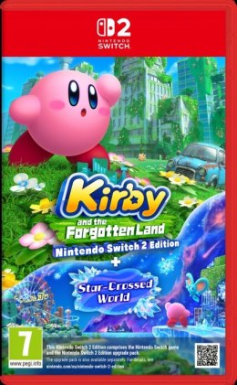 Kirby and the Forgotten Land+Star-Crossed WLD Nintendo Switch 2 pudełkowa