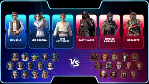 MONOPOLY Star Wars Heroes vs Villains Nintendo Switch 2 pudełkowa