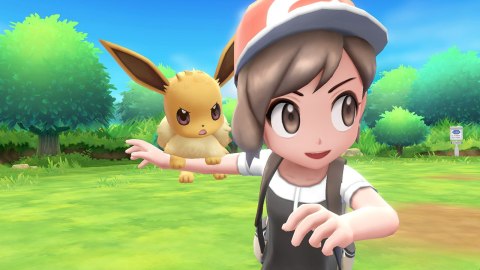 Pokemon Let's Go Eevee Nintendo Switch pudełkowa