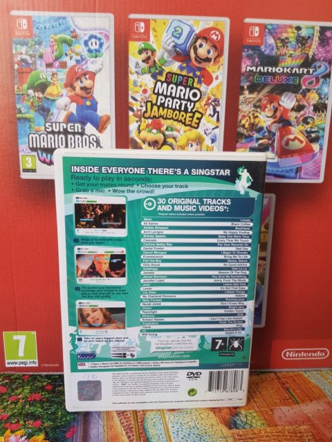 SINGSTAR POP HITS Sony PlayStation 2 (PS2)