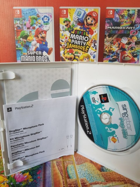 SINGSTAR POP HITS Sony PlayStation 2 (PS2)