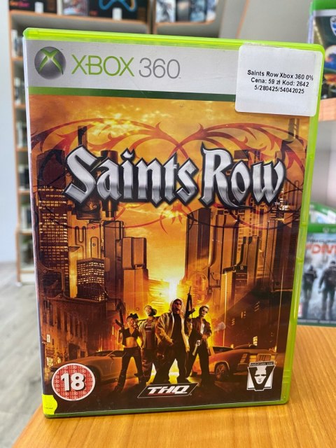 Saints Row Microsoft Xbox 360