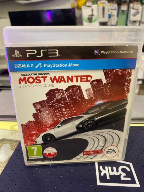 Need for Speed: Most Wanted PlayStation 3 (PS3) pudełkowa