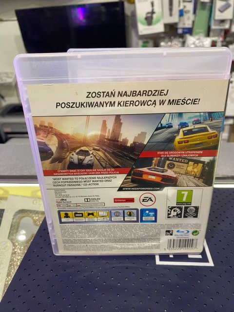Need for Speed: Most Wanted PlayStation 3 (PS3) pudełkowa