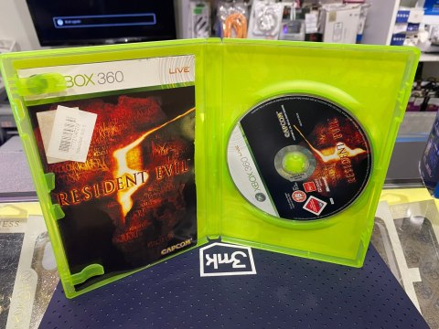 Resident Evil 5 Xbox 360 pudełkowa